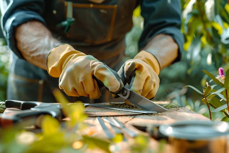 cómo afilar tijeras de podar con lima, consejos para mantenimiento de jardinería