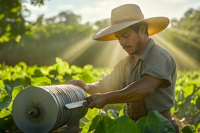 cilindro para afilar cuchillas, una herramienta esencial en la agricultura